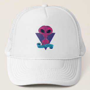 Alien Greetings Humans Trucker Pet