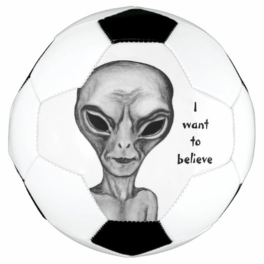 Alien gris, je veux croire (Devant)