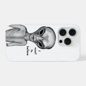 Alien gris, je veux croire (Verso Horizontal)