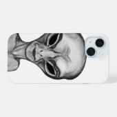 Alien gris, je veux croire (Verso Horizontal)