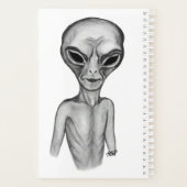 Alien gris, Je veux croire Planner (Dos)