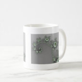 Alien gris - Mug fractale (Devant droit)