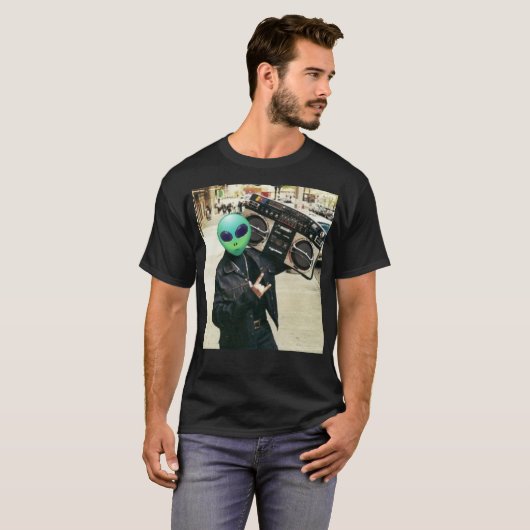 Alien Groove T-shirt (Voorkant volledig)