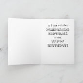 Alien Happy Birthday Kaart van Jo Afbeeldingen (Binnen)