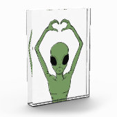 Alien Hart Pose Fotoblokken (Links)