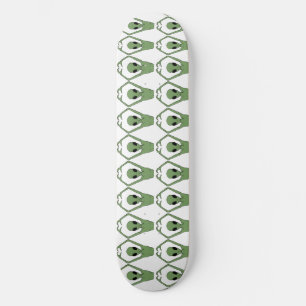Alien Hart Pose Skateboard