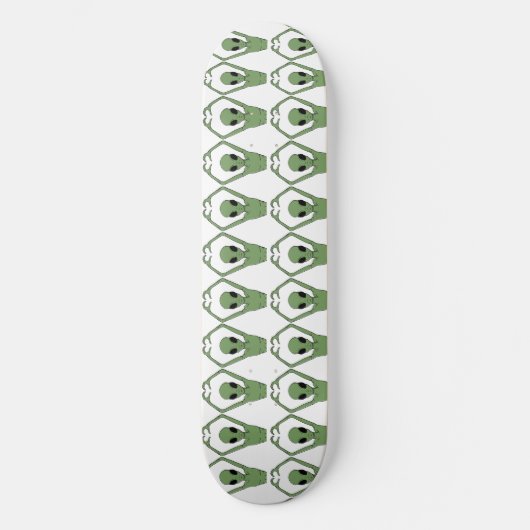 Alien Hart Pose Skateboard (Voorkant)