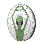 Alien Hartpositie Dartbord (Voorkant Rechts)