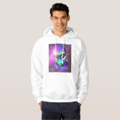 Alien Head 3D als Hoodie (Voorkant volledig)