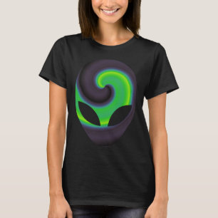 Alien Head Alien Festival Rave T-shirt