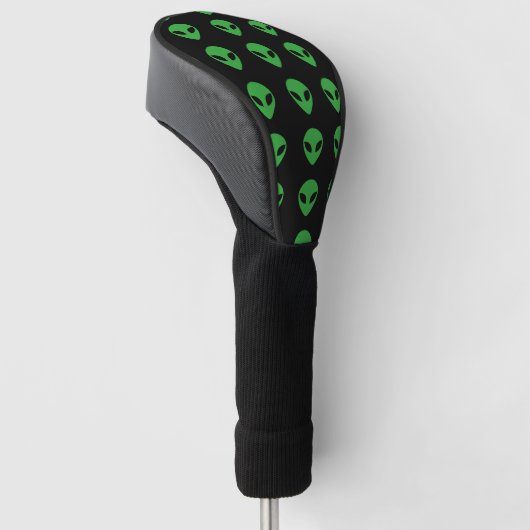 Alien Head Golfheadcover (Schuin)
