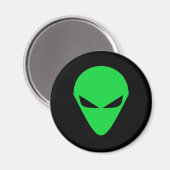 Alien Head Magnet Magneet (Voorkant / Achterkant)