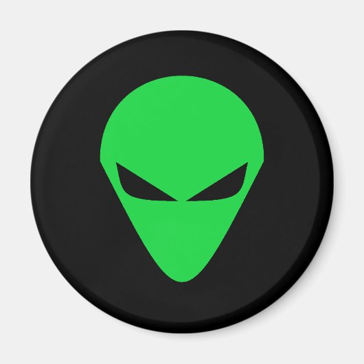 Alien Head Magnet Magneet (Voorkant)
