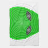 Alien Head Mind Control Theedoek (Verticaal)