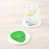 Alien Head Mind Control Zandsteen Onderzetter (Zijkant)