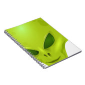 Alien Head Notitieboek (Rechterzijde)