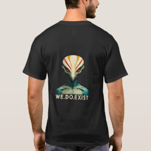 Alien Head - Nous existons T-Shirt