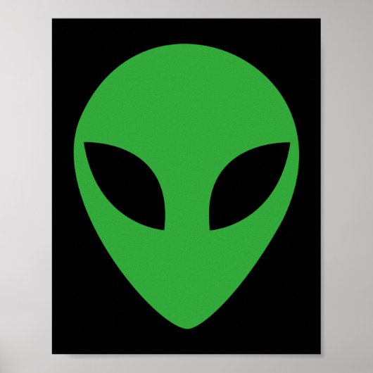 Alien Head Poster (Voorkant)