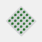 Alien Head Servet (Hoek)