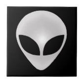 Alien Head Tegeltje (Voorkant)