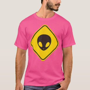 Alien Head Ufo. heelal T-shirt