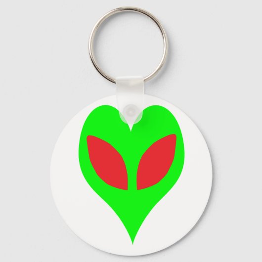 Alien Heart Sleutelhanger (Voorkant)