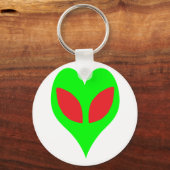 Alien Heart Sleutelhanger (Voorkant)