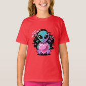 Alien Hearts T-shirt (Voorkant)