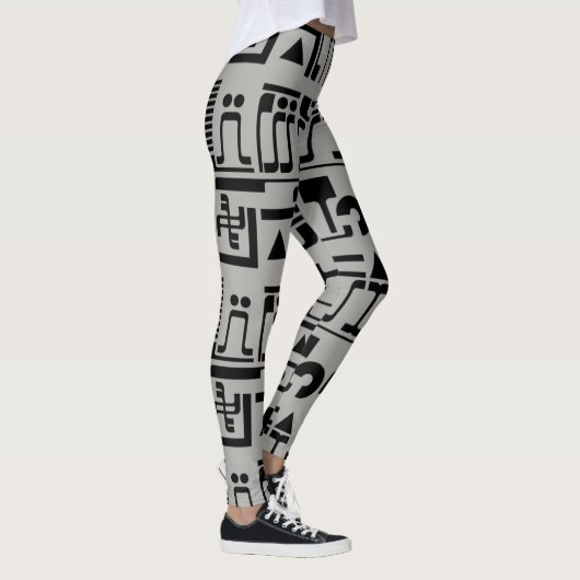 Alien Hieroglyphs Leggings (Rechts)