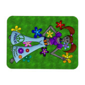 Alien Hippy Magneet (Horizontaal)