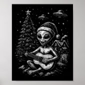 Alien houdt van kerst poster (Voorkant)