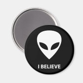 ALIEN I Believe Magnet Magneet (Voorkant / Achterkant)