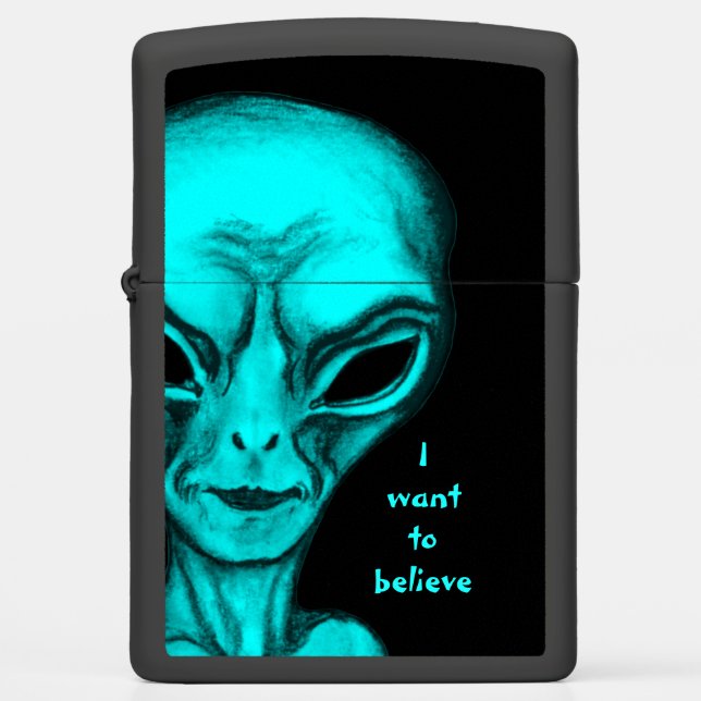 Alien, ik wil geloven (Voorkant)