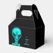 Alien, ik wil geloven bedankdoosjes (Achterkant)