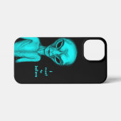 Alien, ik wil geloven iPhone hoesje (Achterkant horizontaal)