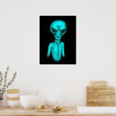 Alien, ik wil geloven poster (Keuken)