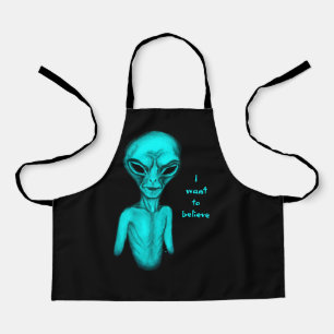 Alien, ik wil geloven schort