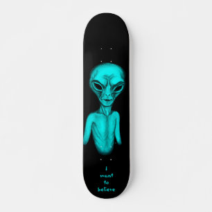 Alien, ik wil geloven skateboard