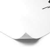 Alien in een bubbelbad poster (Hoek)