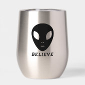 Alien in het zwart (Achterkant)