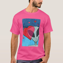 Alien in Love T-shirt