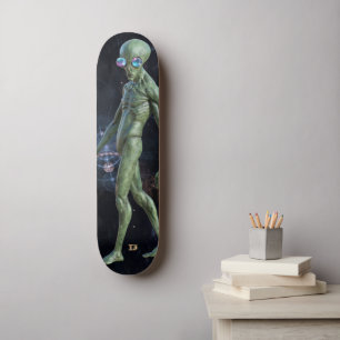 Alien in zonnebril Dd Brand Skateboard