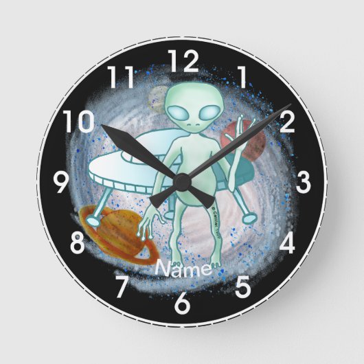Alien Indringer Klok (Voorkant)