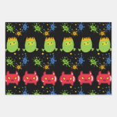 Alien intergalactisch Gift Wrapping Paper (Voorkant)