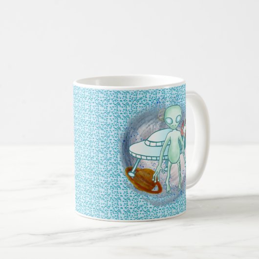 Alien Invader mug (Devant droit)