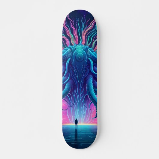 Alien Invader Skateboard (Voorkant)