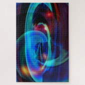 Alien Invasion Abstract Legpuzzel (Verticaal)