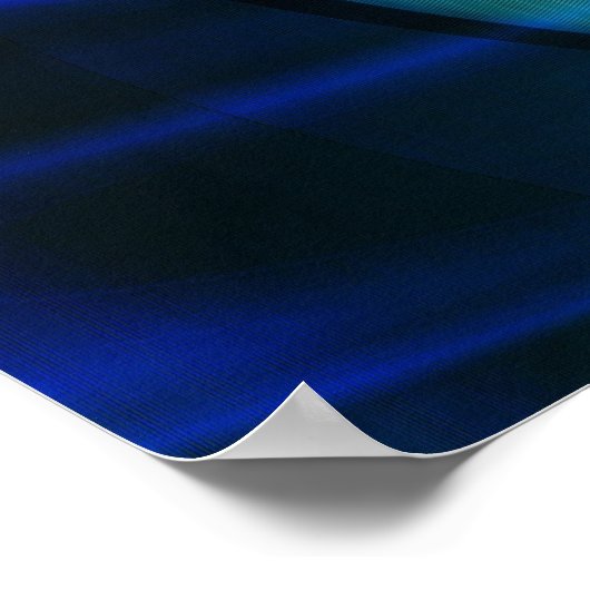 Alien Invasion Poster Abstrait (Coin)