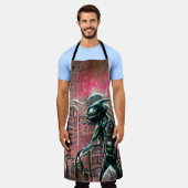 Alien Invasion Schort (Gedragen)