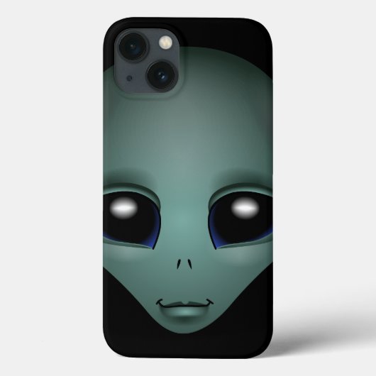 Alien iPad Case Cute Grey E.T. iPad Case (Achterkant)